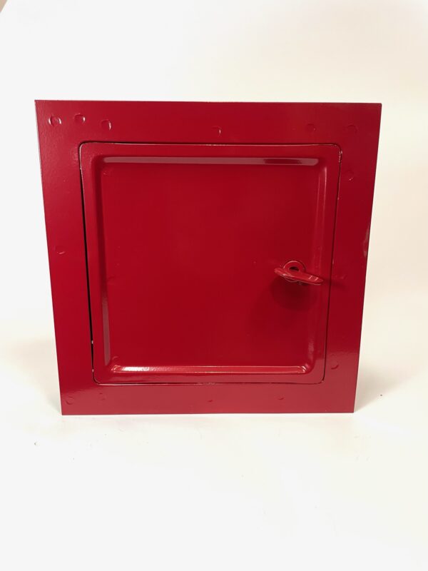Wyczystka kominowa  kolor - czerwony tlenkowy 180x180mm