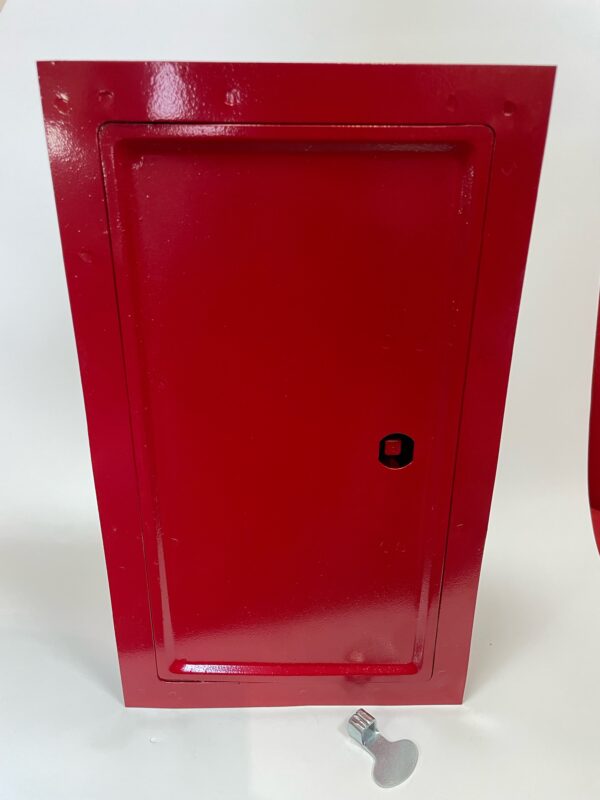Wyczystka kominowa  kolor -czerwony tlenkowy 330x195mm